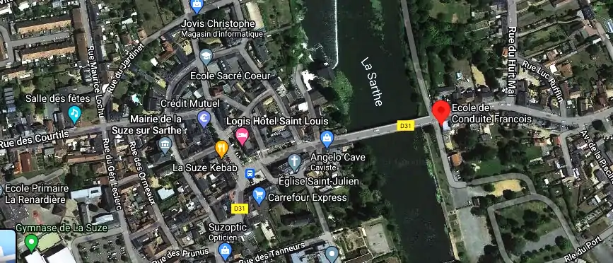 Permis auto Ecole à La Suze-sur-Sarthe