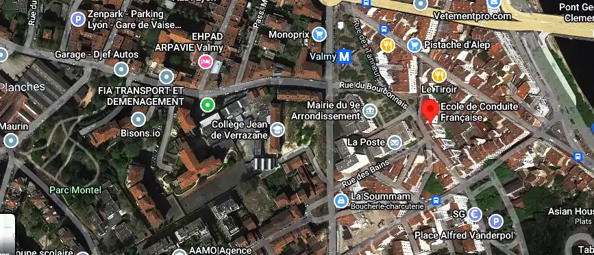 Permis auto Ecole à Lyon