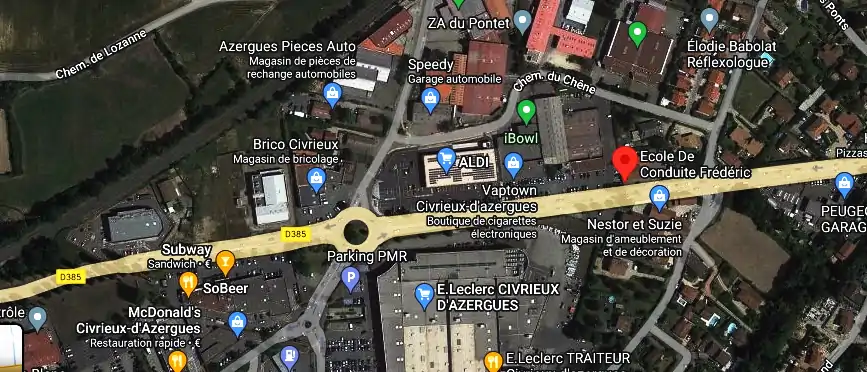 Permis auto Ecole à Chazay-d'Azergues