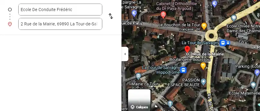 Permis auto Ecole à La Tour-de-Salvagny