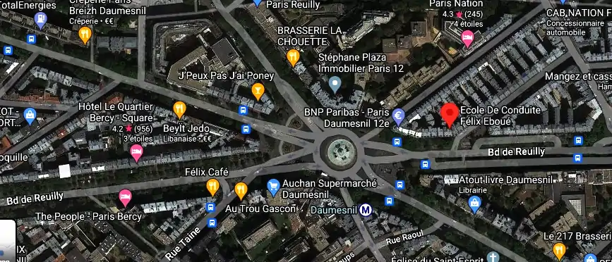 Permis auto Ecole à Paris