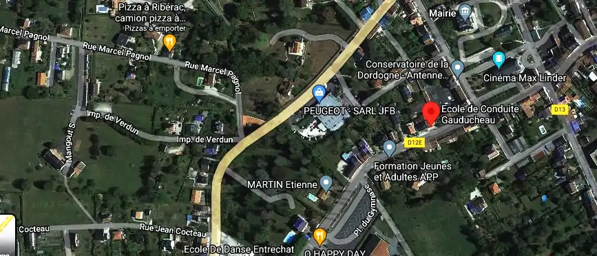 Permis auto Ecole à Ribérac