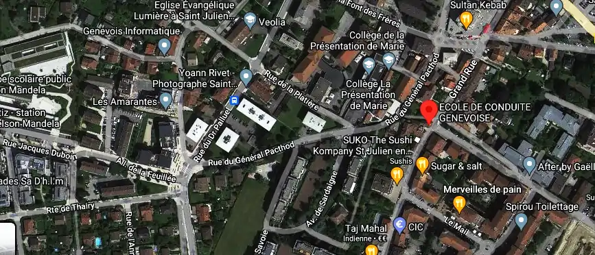 Permis auto Ecole à Saint-Julien-en-Genevois