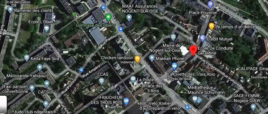 Permis auto Ecole à Nogent-sur-Oise