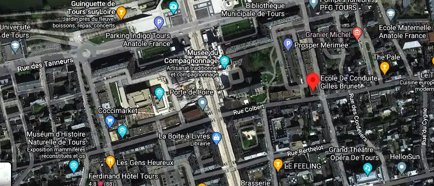 Permis auto Ecole à Tours