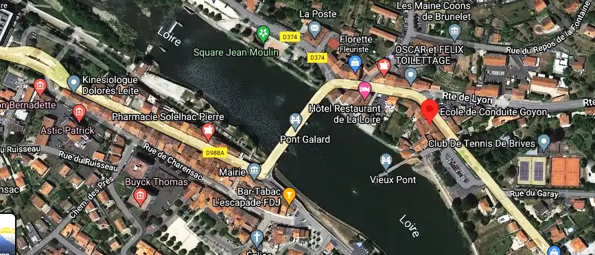 Permis auto Ecole à Brives-Charensac