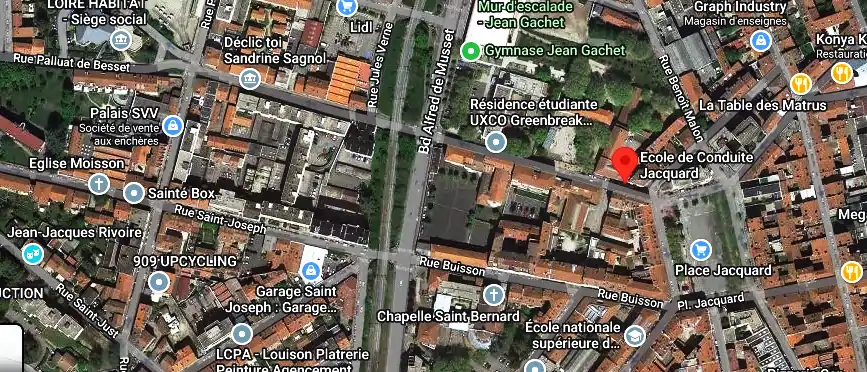 Permis auto Ecole à Saint-Étienne