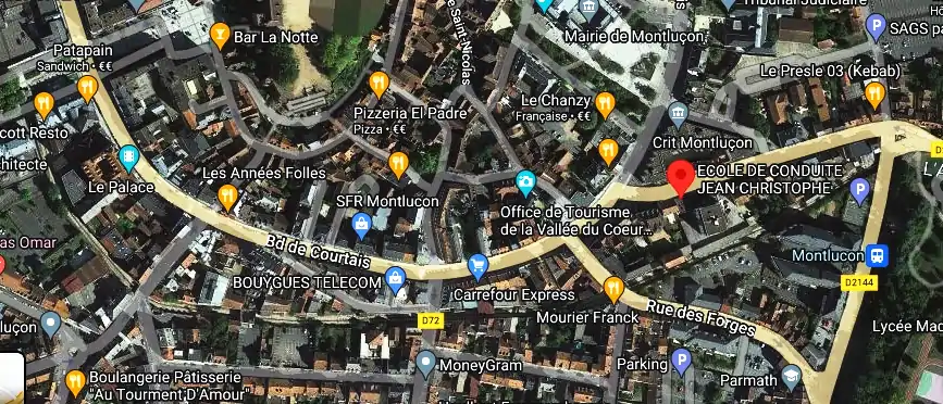 Permis auto Ecole à Montluçon