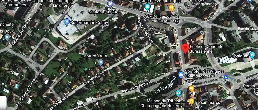 Permis auto Ecole à Champagnole