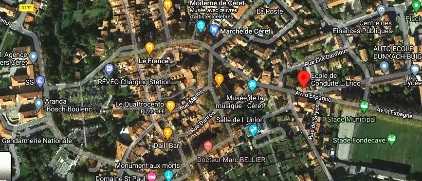 Permis auto Ecole à Céret