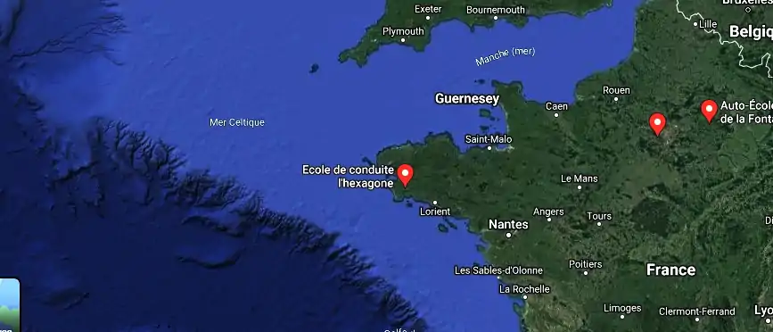 Permis auto Ecole à Quimper