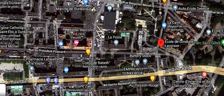 Permis auto Ecole à Dunkerque