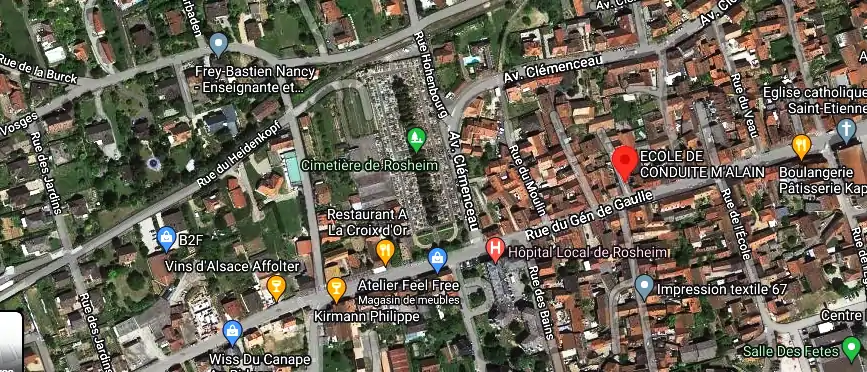 Permis auto Ecole à Rosheim