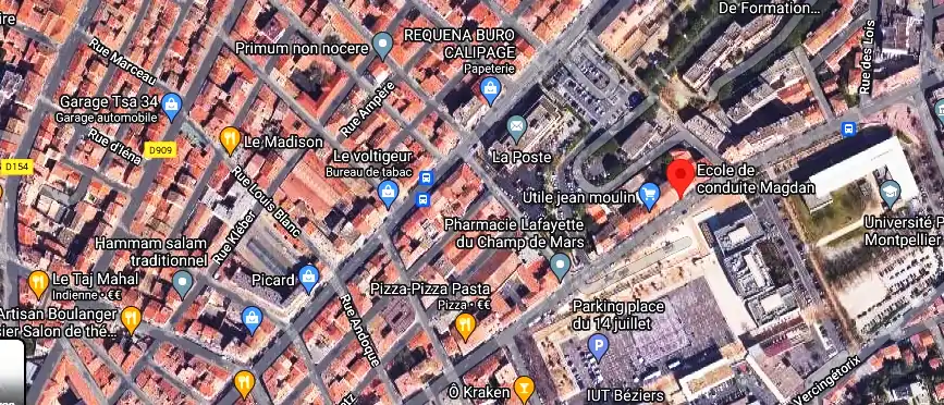 Permis auto Ecole à Béziers