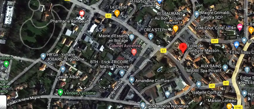 Permis auto Ecole à Essarts-en-Bocage