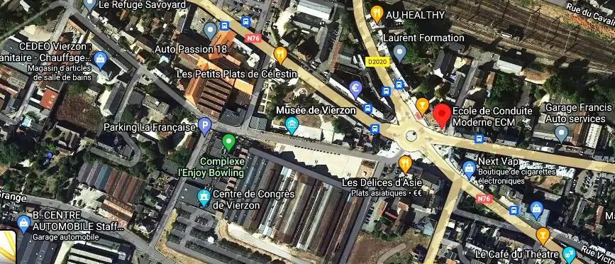 Permis auto Ecole à Vierzon