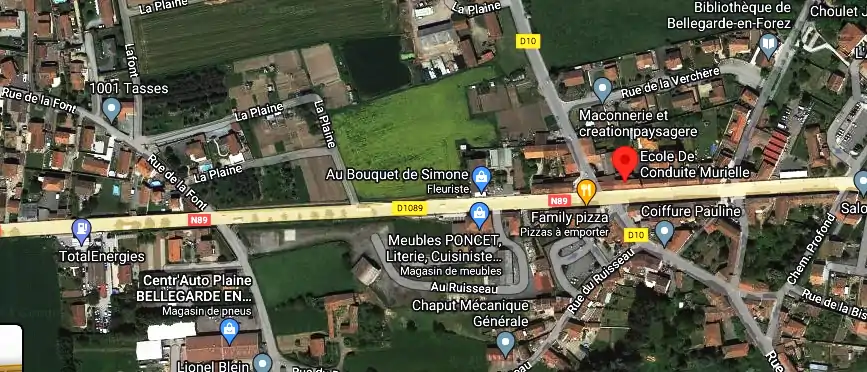 Permis auto Ecole à Bellegarde-en-Forez