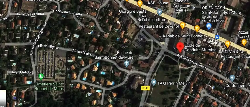 Permis auto Ecole à Saint-Bonnet-de-Mure