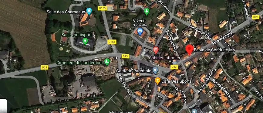 Permis auto Ecole à Orée-d'Anjou