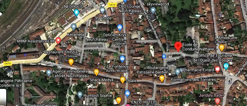 Permis auto Ecole à Neufchâteau