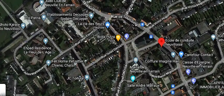 Permis auto Ecole à Neuville-en-Ferrain