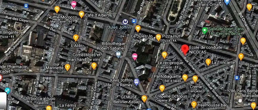 Permis auto Ecole à Paris