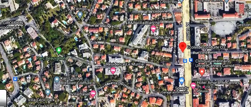 Permis auto Ecole à Cannes