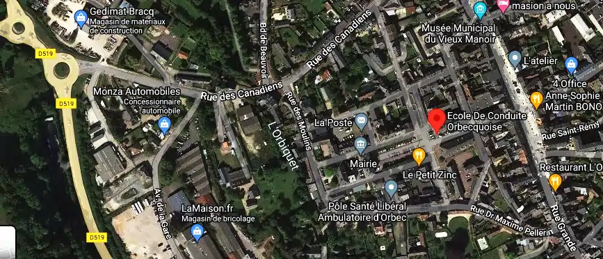 Permis auto Ecole à Orbec