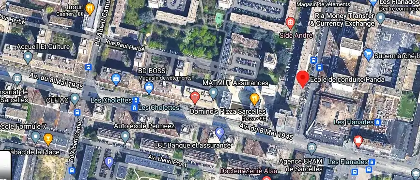 Permis auto Ecole à Sarcelles