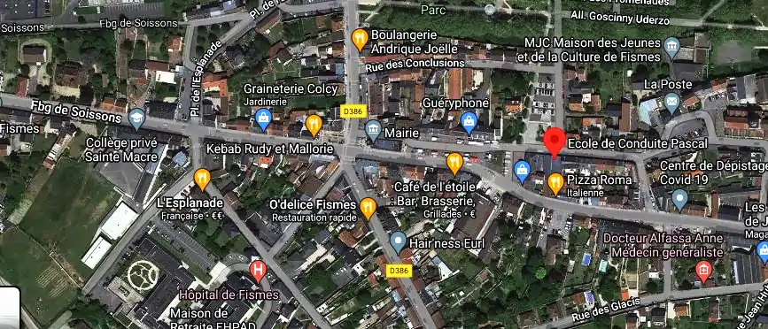 Permis auto Ecole à Fismes