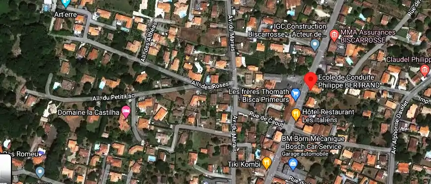 Permis auto Ecole à Biscarrosse