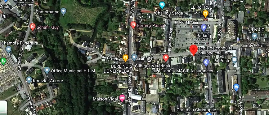 Permis auto Ecole à Nogent-le-Rotrou