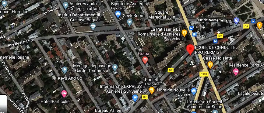 Permis auto Ecole à Asnières-sur-Seine