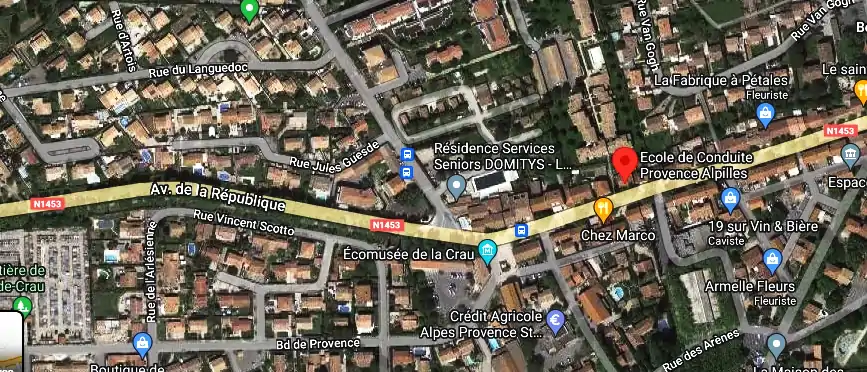 Permis auto Ecole à Saint-Martin-de-Crau