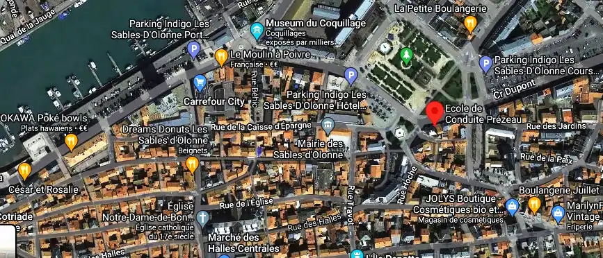 Permis auto Ecole à Les Sables-d'Olonne