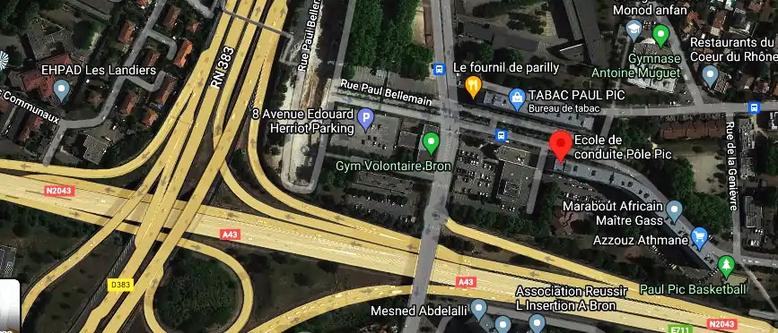 Permis auto Ecole à Bron