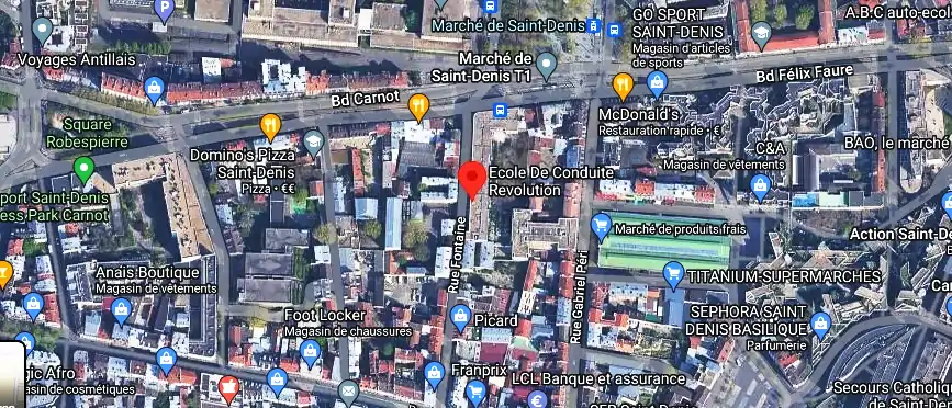 Permis auto Ecole à Saint-Denis