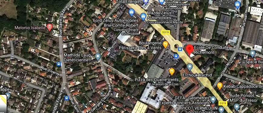 Permis auto Ecole à Brie-Comte-Robert