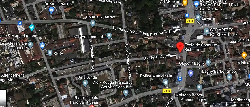 Permis auto Ecole à Lagny-sur-Marne