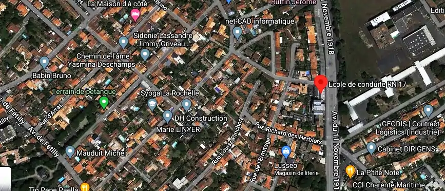 Permis auto Ecole à La Rochelle