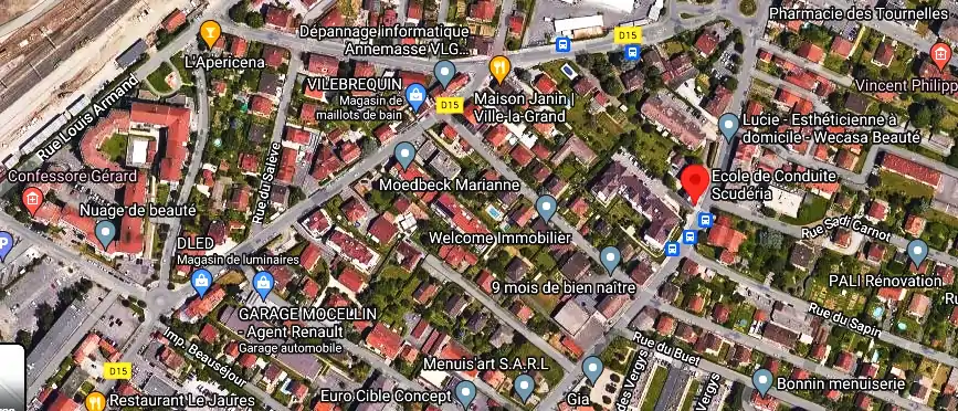 Permis auto Ecole à Ville-la-Grand