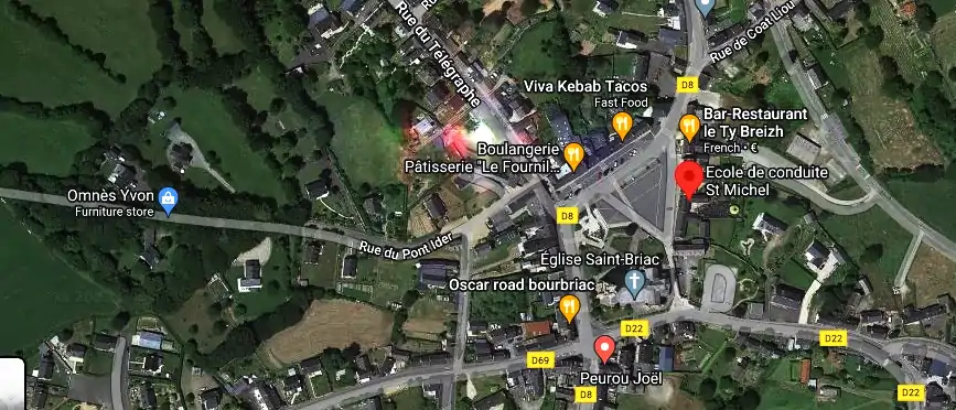 Permis auto Ecole à Bourbriac