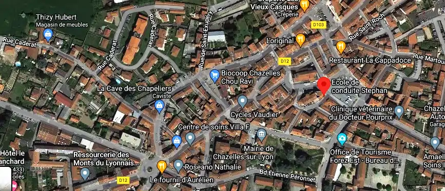 Permis auto Ecole à Chazelles-sur-Lyon