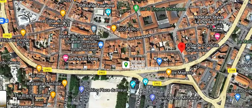 Ecole de Conduite Sécuriroute à Le Puy-en-Velay