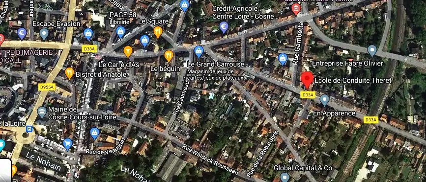 Permis auto Ecole à Cosne-Cours-sur-Loire