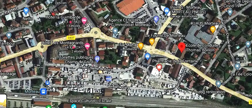 Permis auto Ecole à Morteau