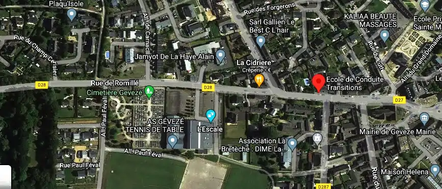 Permis auto Ecole à Gévezé