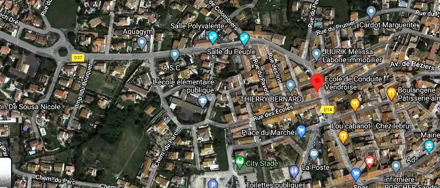 Permis auto Ecole à Lespignan