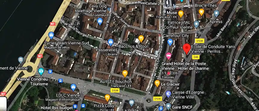 Ecole de Conduite Yanic Vienne – Permis voiture, moto, bateau, remorque à Vienne