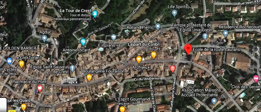 Permis auto Ecole à Crest